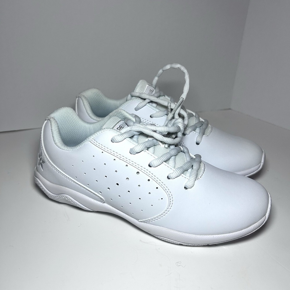 Rebel Athletic Rise Cheerleading Shoes Women's 6 White Stunting Tumbling